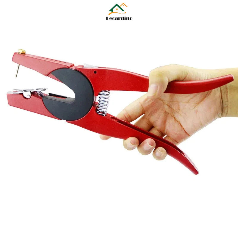 Alicate Aplicador De Brincos - Bovinos, Ovinos, Suínos (2 agulhas + chave inglesa) em Oferta na Shopee