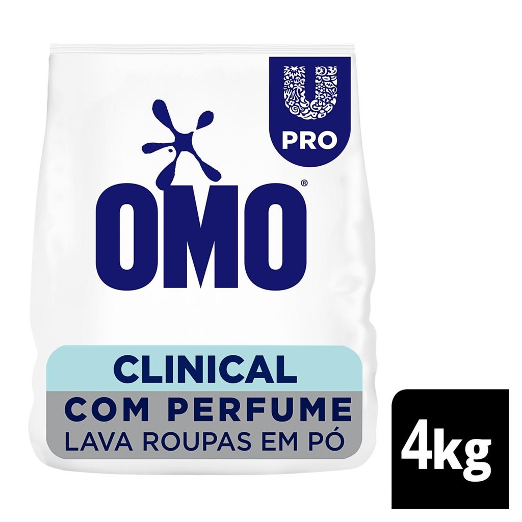 Sabão em Pó Omo Clinical  4kg em Oferta na Shopee