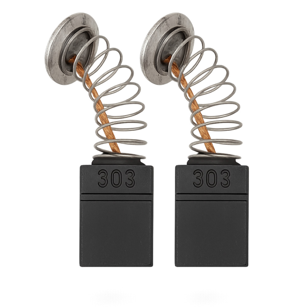 01 PAR ESCOVAS CARVAO CB 303 SERRA MARMORE MAKITA 4100NH