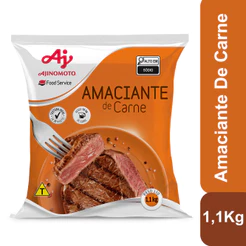 Amaciante de Carne Ajinomoto® 1,1 kg - Mais Maciez - Ideal para Carnes Vermelhas