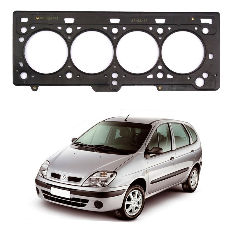 Junta Cabeçote Metal Scenic 1.6 16v 2002 A 2010