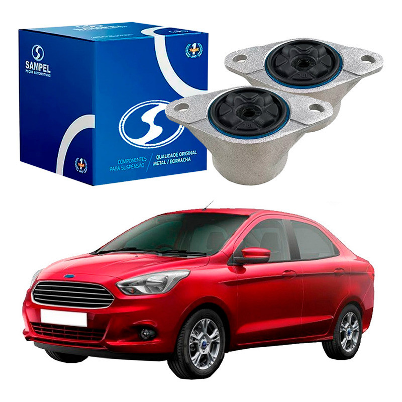Coxim Amortecedor Traseiro Ka Sedan 1.0 1.5 2014 A 2018 em Oferta na Shopee