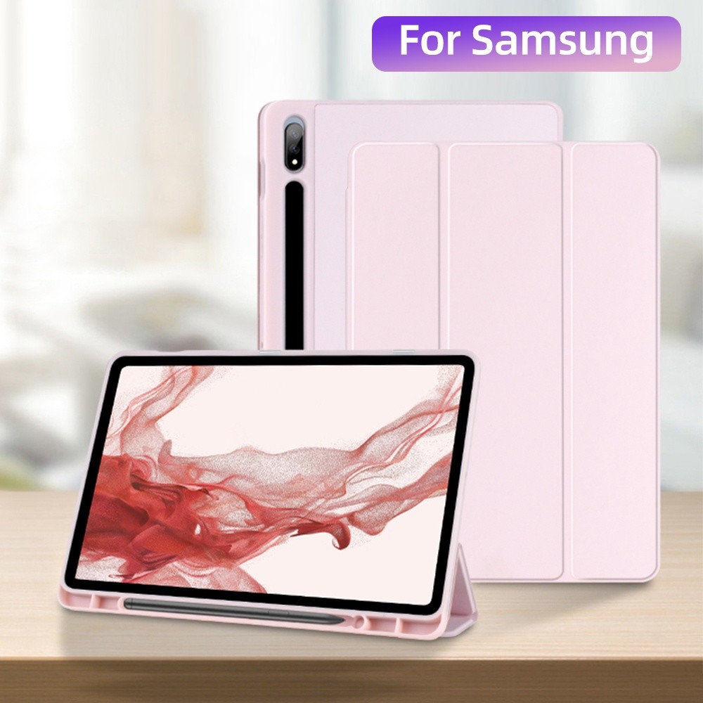 Capa magnetico PARA SAMSUNG tablet A9+ 5G PLUS 11pol S6 S7 S8 lite LTE X210 S9 FE S10 com slot de canetas em Oferta na Shopee