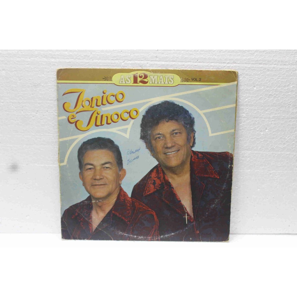 Lp Vinil Disco - Tonico E Tinoco - As 12 mais Volume 2
