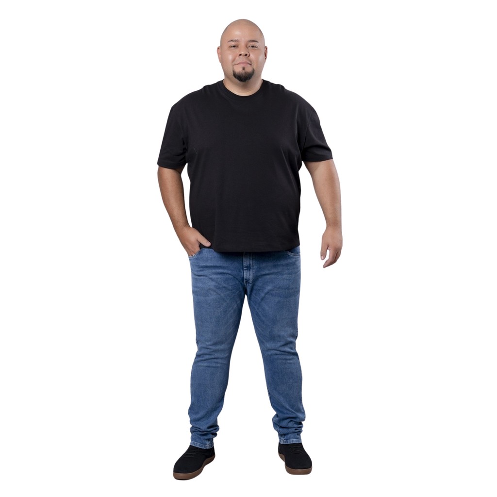 Calça Jeans Ri19 Premium Slim Plus Size Masculina