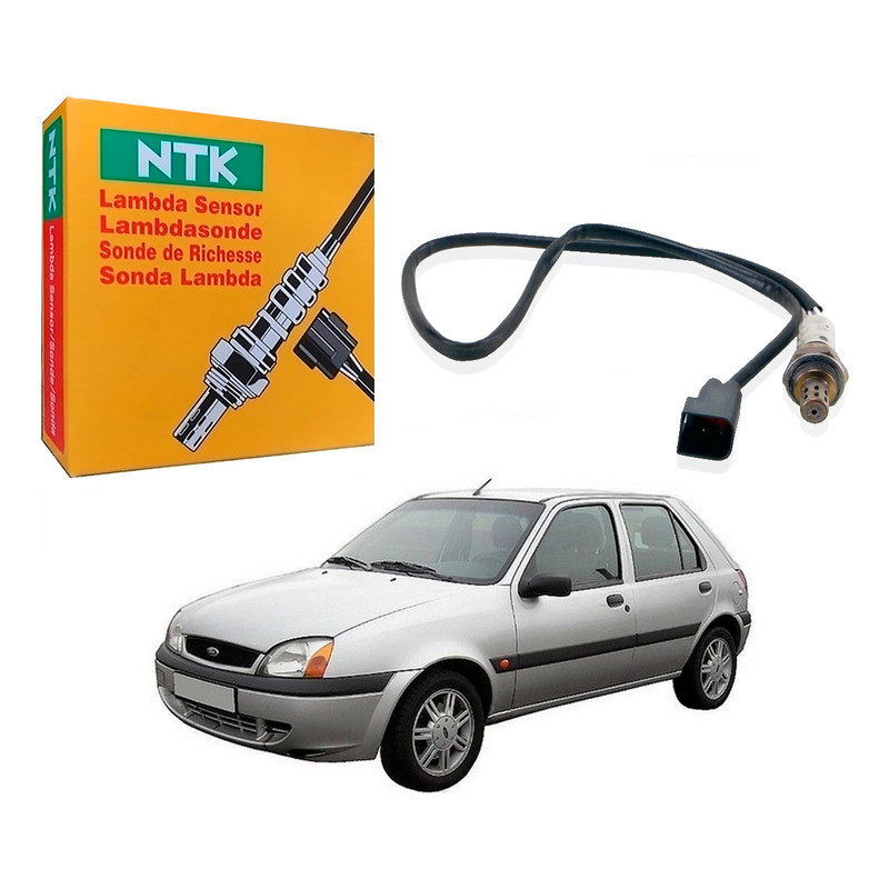 Sonda Lambda Pre Ntk Fiesta Street 1.0 1.6 Zetec 2000 A 2004 em Oferta na Shopee