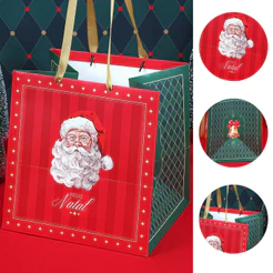10 SACOLA NATAL GRANDE VINTAGE 5049 ( JANGO NATAL 2025 )