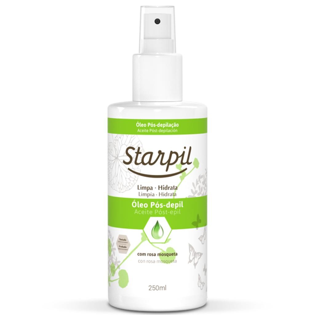 Starpil Óleo Pós Depilatório Pós Depilação Rosa Mosqueta 250ml