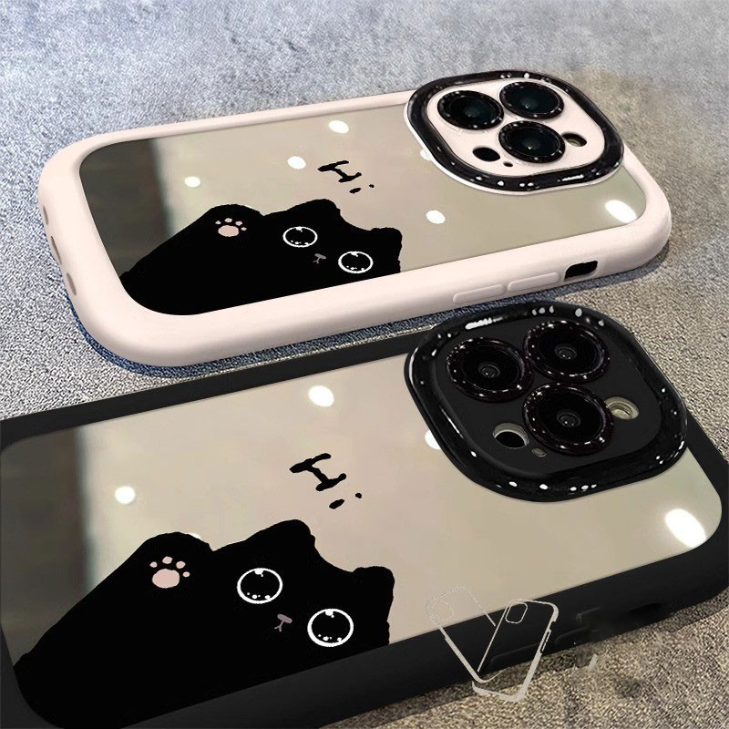 Gato Soft Shell Silicone Capinha Capa Para Samsung A03 A04E A05S A10S A11 A12 A13 A14 A15 A20 A23 A32 A34 A35 A30S A50S