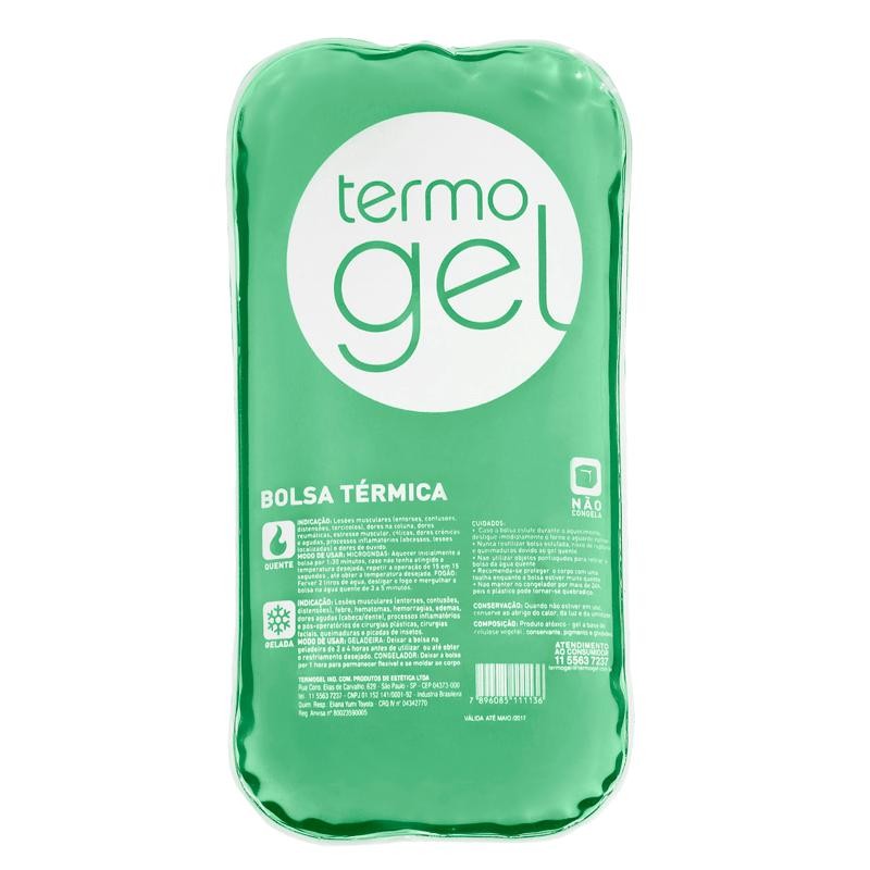 Bolsa Térmica Termogel Crystal Verde 13x25cm em Oferta na Shopee