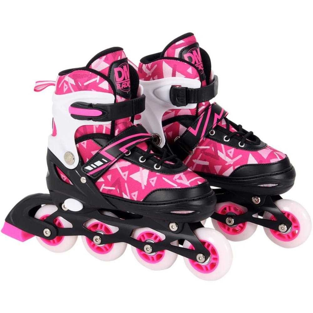 Patins Inline Ajustáveis DM Radical Pink