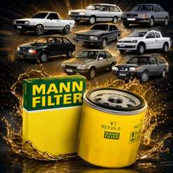 Filtro Óleo Motor AP Gol Parati Saveiro Voyage Santana Ford Escort Pampa Del Rey 1.6 1.8 2.0 W7multi 3/4-d