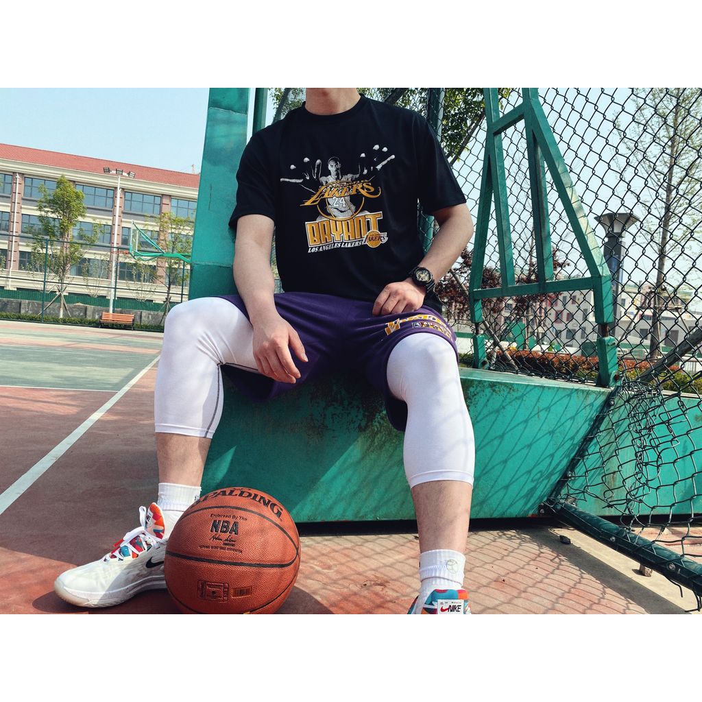 Exportar pedidos dos EUA!Kobe Fan Retro Impresso Manga Curta Malha de Secagem Rápida Esportes Lazer Esportes Fitness Cam