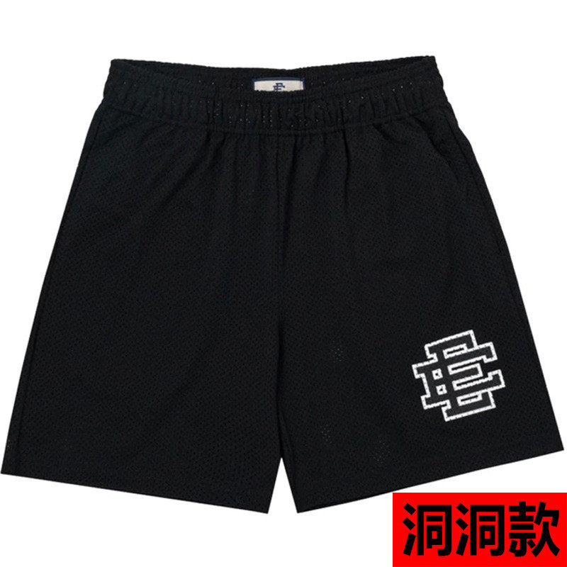 Shorts casuais Fitness muscular esportes masculino esportes quarto malha respirável não na altura do joelho