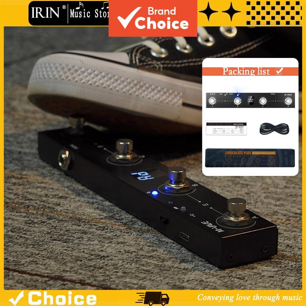 M-VAVE Chocolate Plus Controladora MIDI Wireless 4 Botões de Pé & Interface Host MIDI|Controle de Teclado Tudo em Um