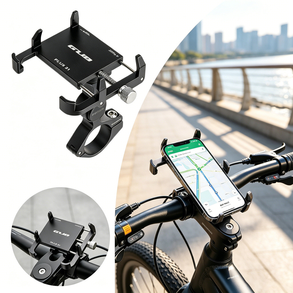 Suporte de Celular GUB PLUS 21 | Bicicleta, Moto e Patinete Elétrico，suporte para celular moto