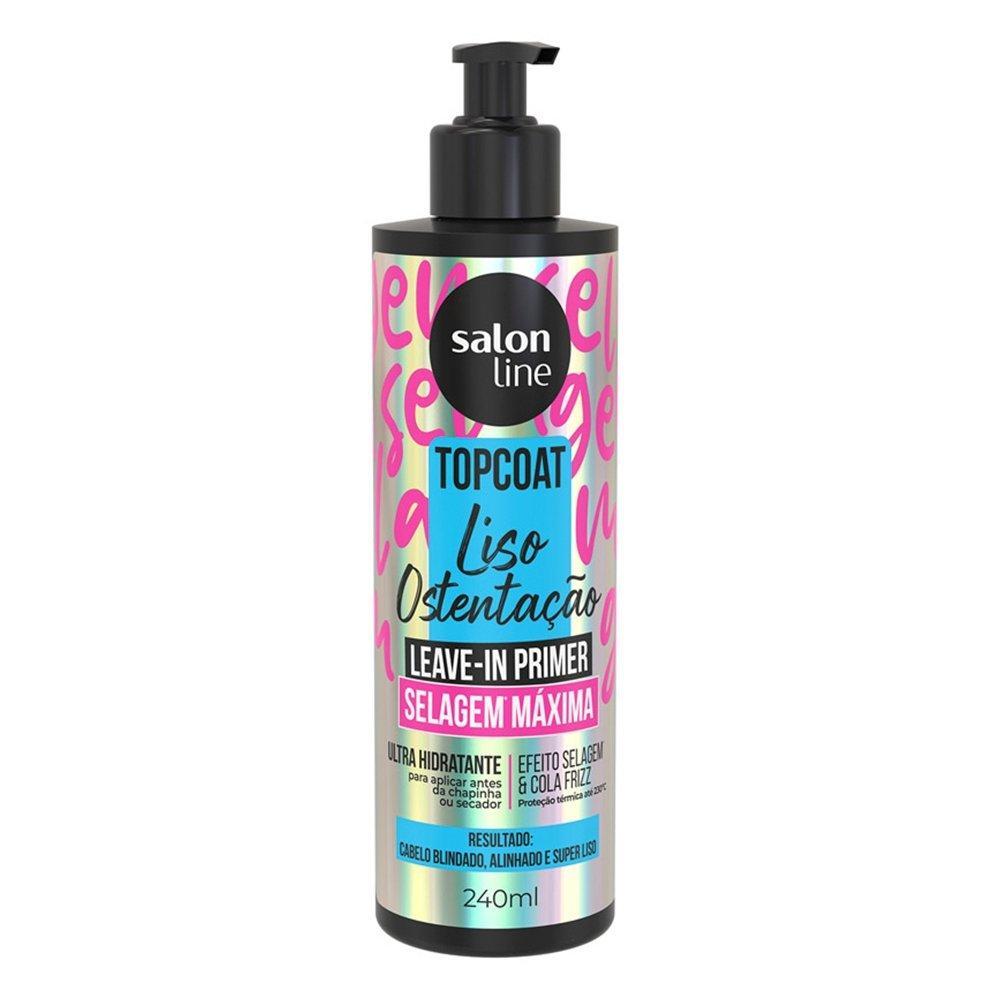 Leave-In Salon Line Meu Liso Ostentação Primer Top Coat 240ml