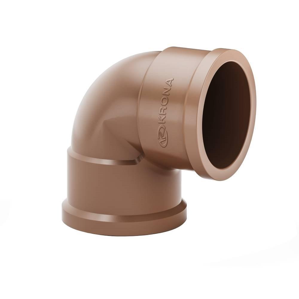 Joelho Soldável 90 Krona 50mm - Embalagem com 25 Unidades