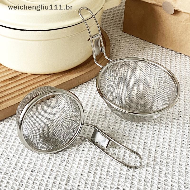 # weicheng 304 Filtro De Panela Quente De Aço Inoxidável Coador De Superfície De Cozinha Lo Mein Carne Fervente Picante