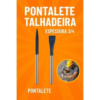 Pontalete e Talhadeira Aço 3/4 (30 cm) – Alta Durabilidade | Frete Grátis