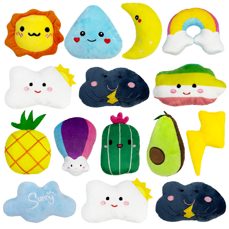 Brinquedo de voz de pelúcia para animais de estimação Brinquedo para cães pequenos Brinquedo cães de pelúcia para a