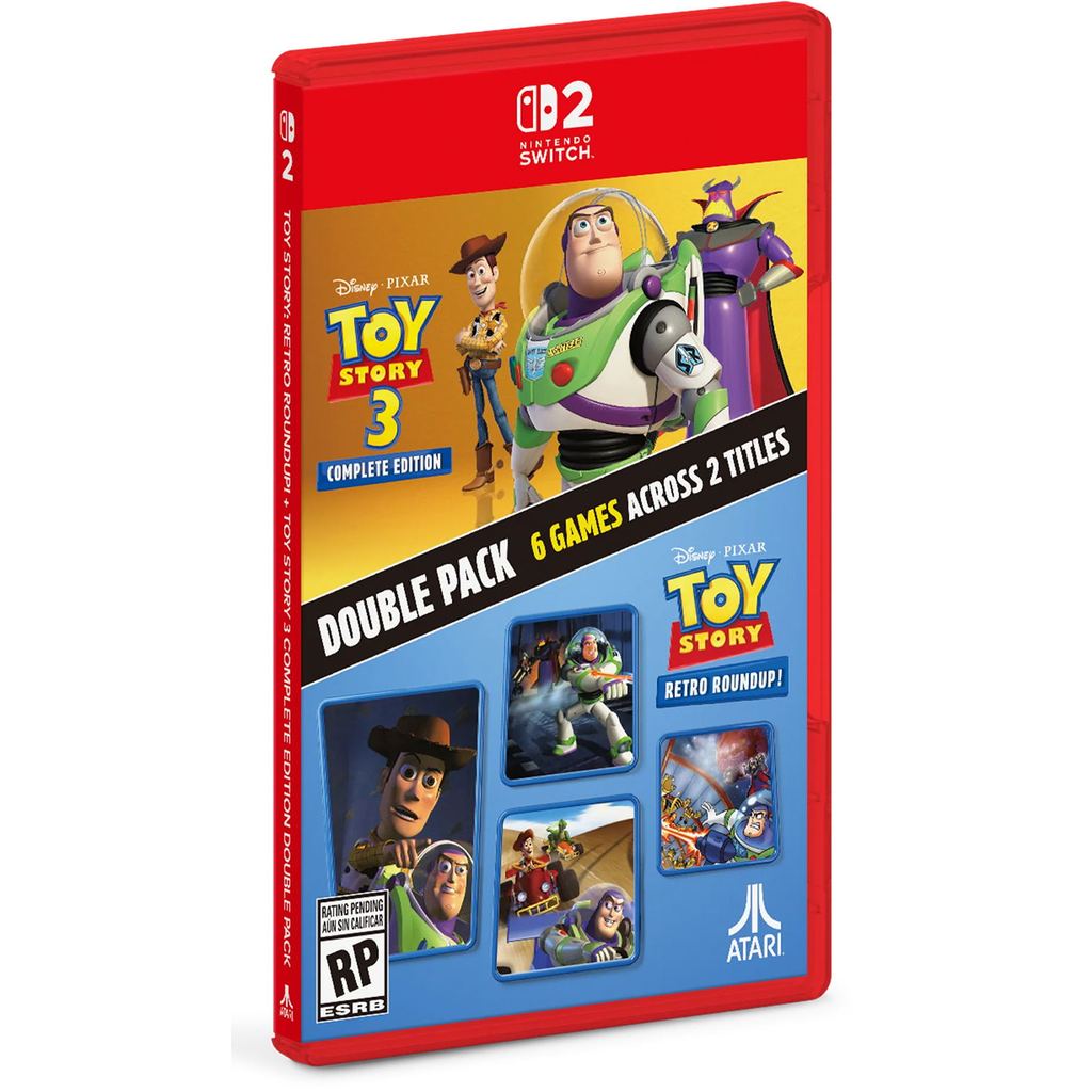 Toy Story Retro Roundup! + Toy Story 3 Complete Edition Double Pack Switch 2 Midia Fisica