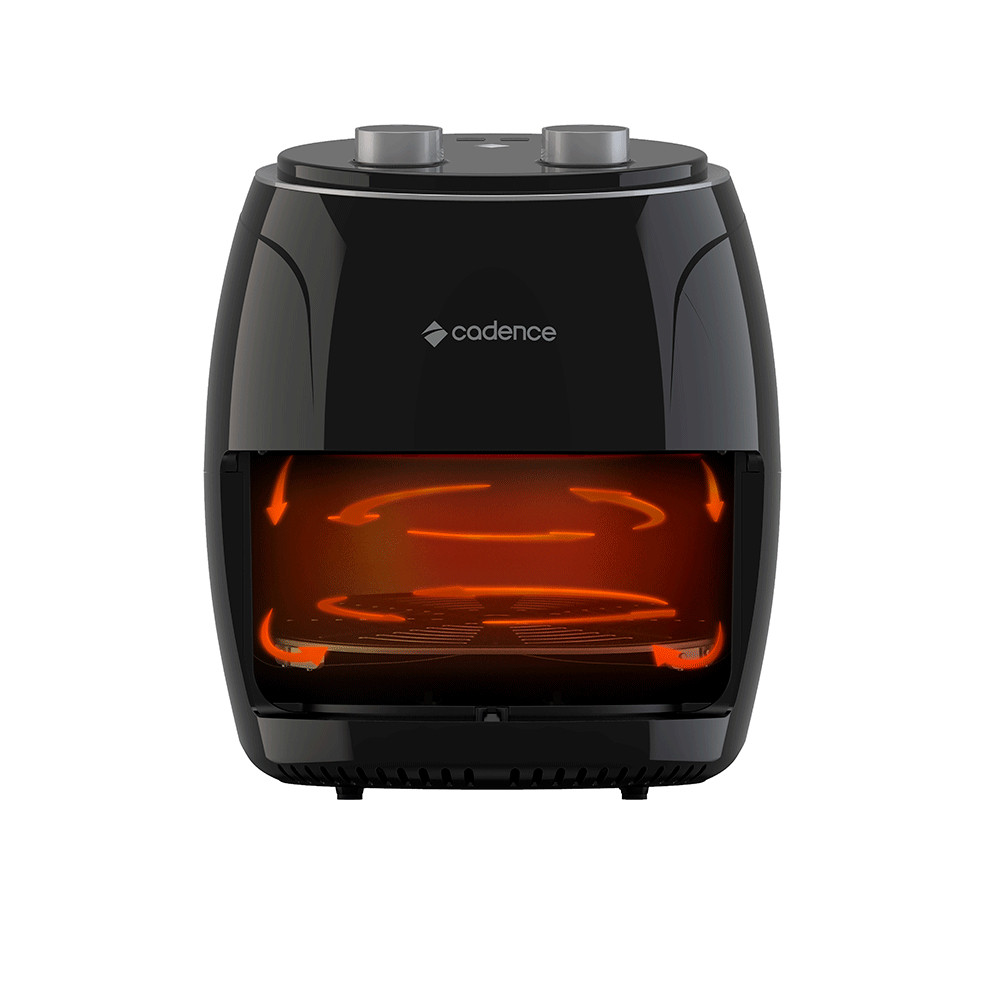Fritadeira Air Fryer Cadence 3,8L Super Cook Fryer FRT410 Preta
