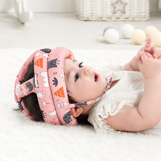 Capacete Protetor para Bebê Aprender a Andar Anticolisão Ajustável Proteção 360°