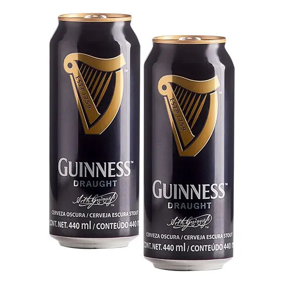 Kit 2 Cerveja Guinness Draught 440ml