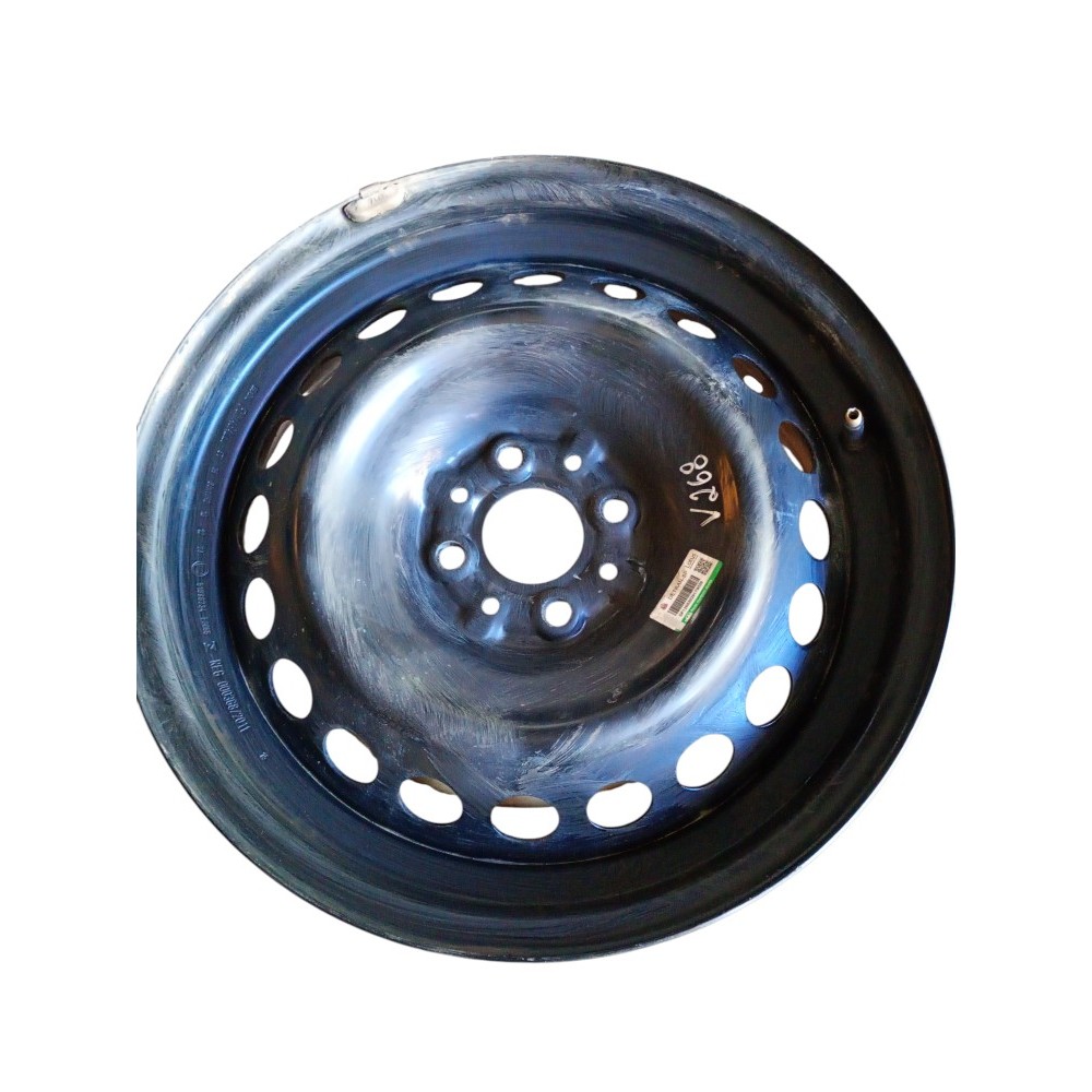 Roda De Ferro Para Pneu 4 Furo Aro 16 Fiat Pulse 2024