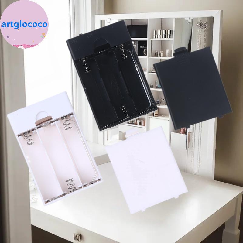 Artglococo 1 Peça Suporte De Bateria USB Embutido Com Interruptor E Tampa 3a 4.5V Caixa AA Acessórios DIY BR