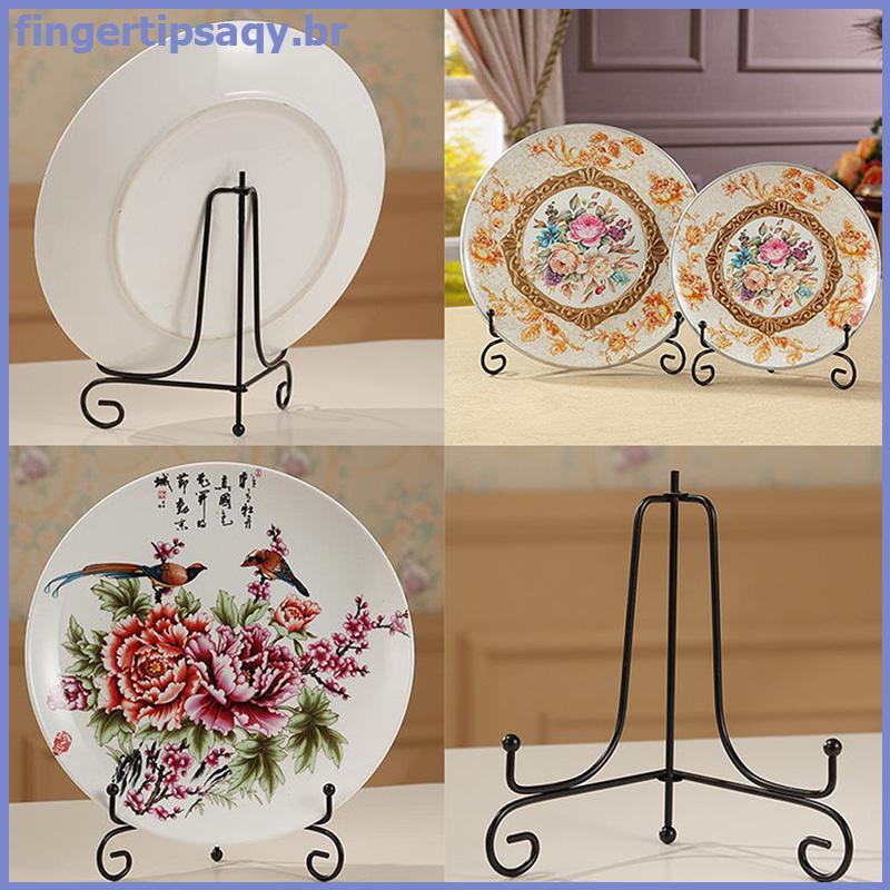FINGE Art Iron Display Stand Braet Suporte Para Moldura De Foto De Placa ,