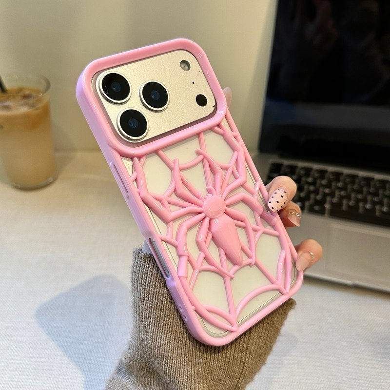 Capa De Telefone Aranha Com Dissipação De Calor Oca Mais Vendida Para iPhone 11 12 13 14 15 16 17 Pro Max À Prova De Cho