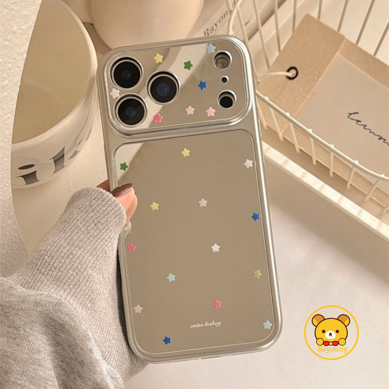 Estrela Dos Desenhos Animados Espelho Caso De Telefone Para Samsung Galaxy A27 A37 A36 M36 F36 A35 A34 A33 A32 M32 A31 A