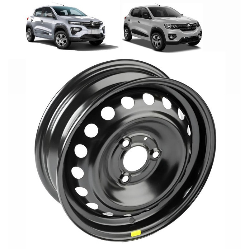 Roda de Ferro Kwid Original | COM GARANTIA | 3x100 bolinha | --