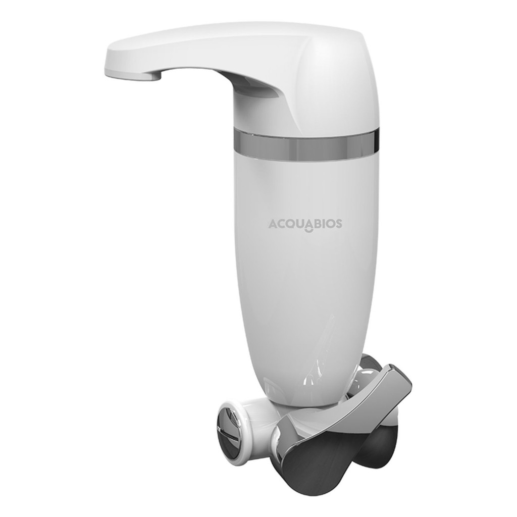 Acquabios Filtro Acqua Premium Single ABS e Carvão Ativado Branco Preto em Oferta na Shopee