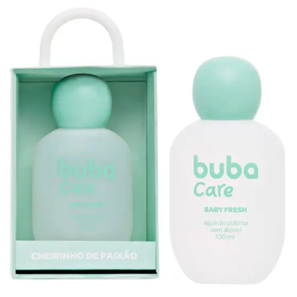Colônia Buba Fresh Frutas 100ml Perfume Suave para Bebê
