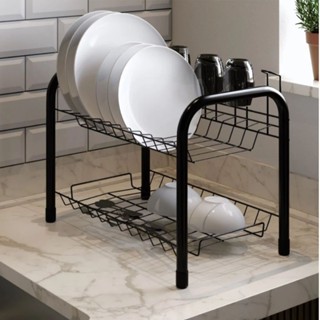 Escorredor de Louças c/ Porta Copos 13 Pratos 6 Copos Espaçoso Aço Linha Luxo Resistente em Oferta na Shopee