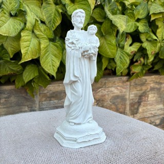 São José 20cm Gesso premium Cru /Para Customizar em Oferta na Shopee