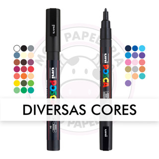 Marcador POSCA PC-3M uni-ball - 1 UN em Oferta na Shopee