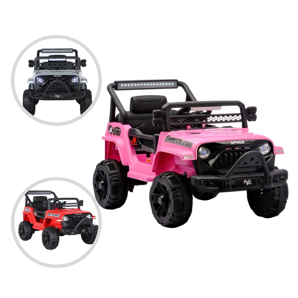 Carrinho Elétrico Infantil Mini Jipe Ride On 12v(BIVOLT)Maxi Toys em Oferta na Shopee