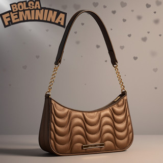 Bolsa Feminina Transversal Meia Lua Casual Elegante Ideal Para O Dia A Dia em Oferta na Shopee