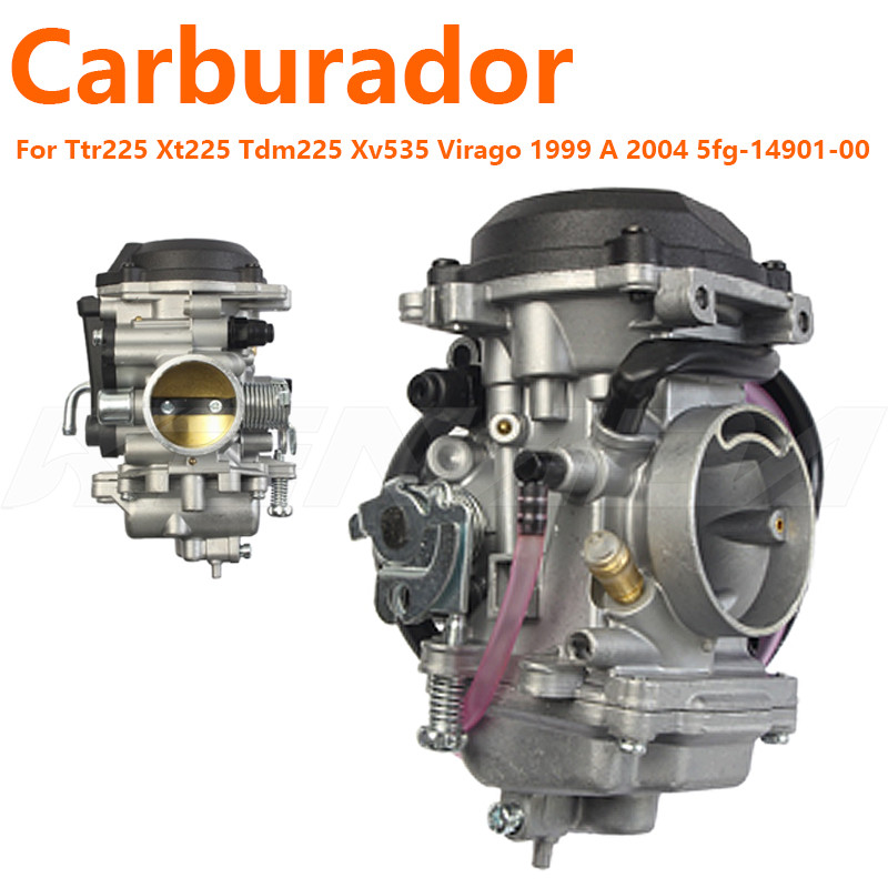 Carburador De Motocicleta 34mm Para  TTR225 XT225 1999-2004 5FG-14901-00 Vergaser TTR-225 XT 225