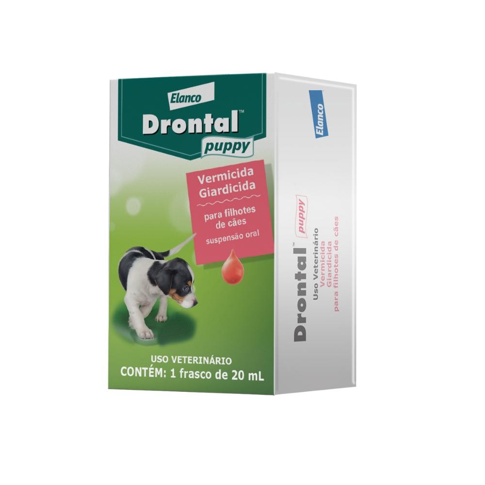 Vermífugo Elanco Drontal Puppy Liquido Para Cães Filhotes - em Oferta na Shopee