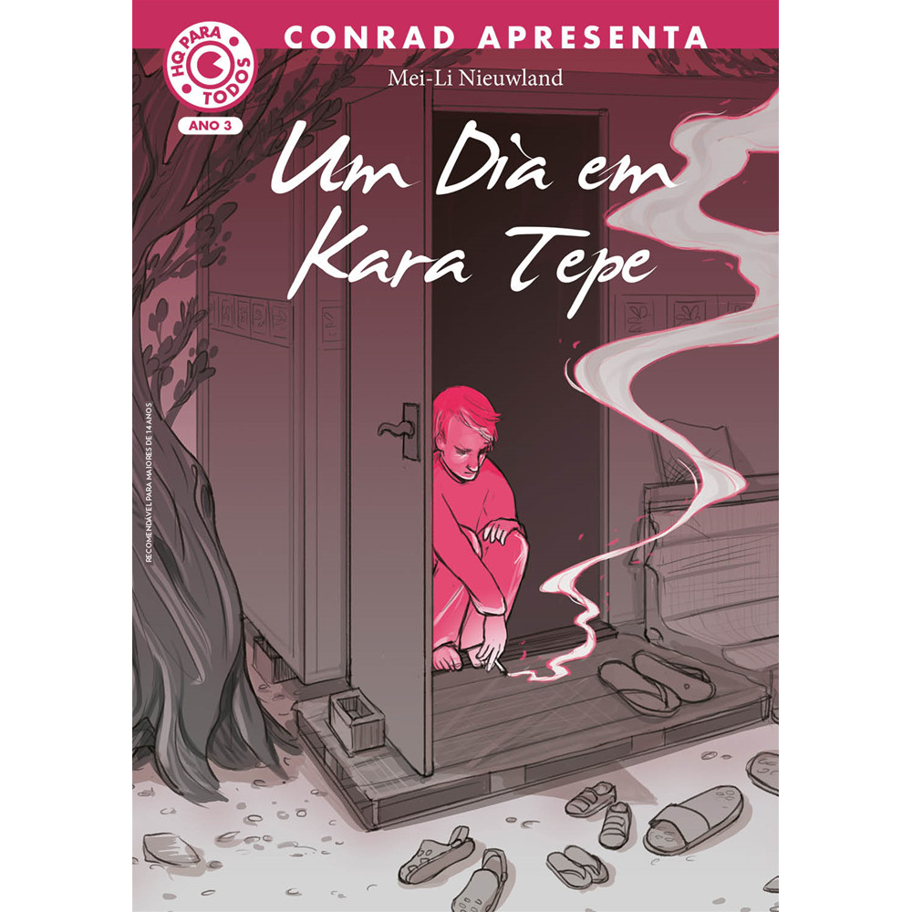 Capa do livro Livro - Um Dia em Kara Tepe - por Mei-Li Nieuwland - Editora Conrad