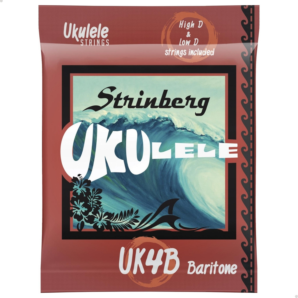 Encordoamento Ukulele Barítono Strinberg UK4B 4 Cordas Nylon Som Nítido