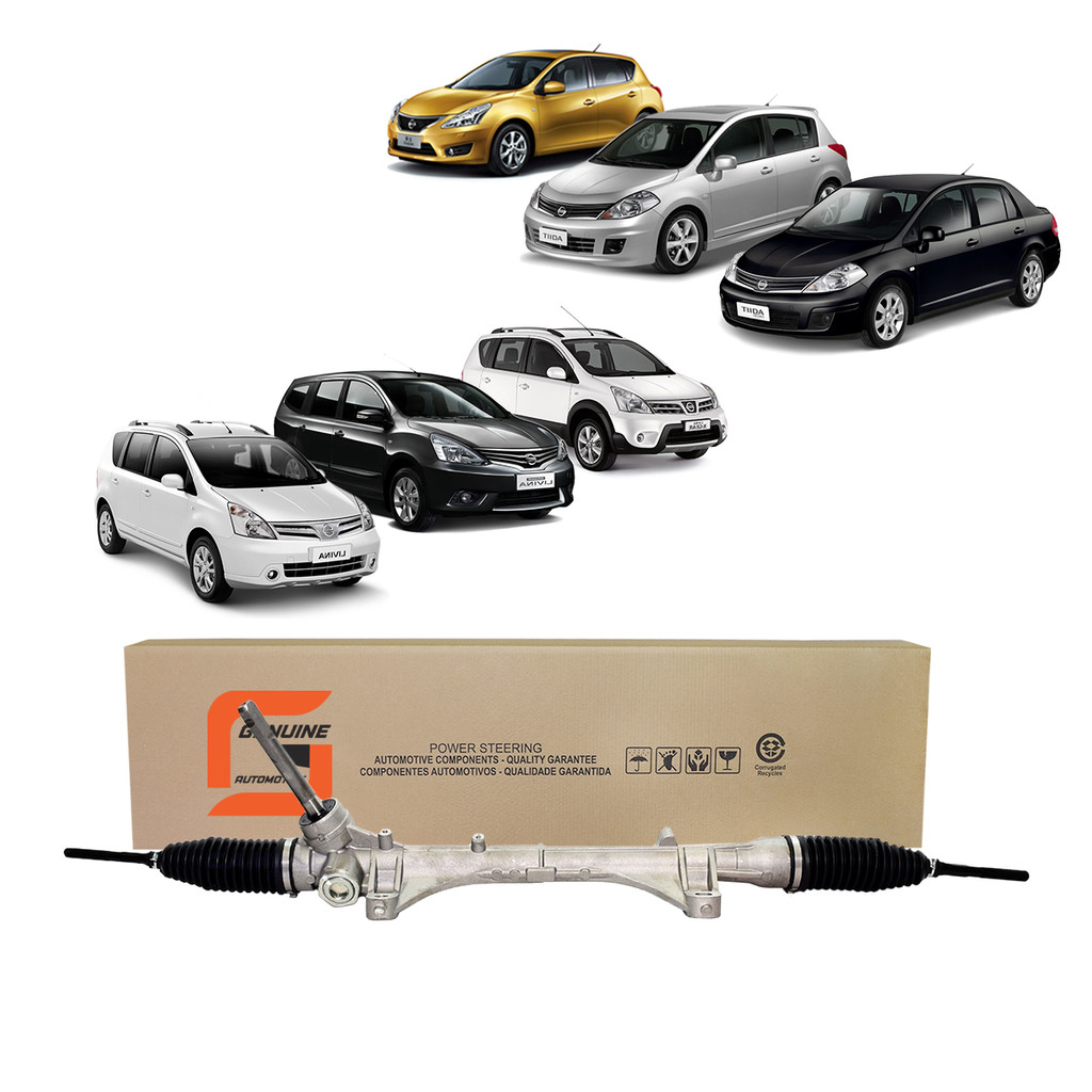 Caixa Direção Elétrica Nissan Tiida Livina Grand Livina Jogo Axiais Coifas Pinhão