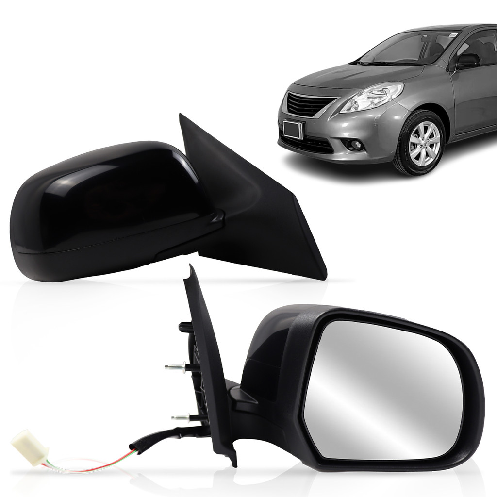 Retrovisor Versa 2012 2013 2014 Elétrico em Oferta na Shopee