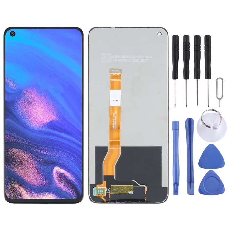 Tela LCD Direta Da Fábrica E Conjunto Completo De Digitalizador Para OPPO K10 4G/K10 5G China/Realme Q3s Q3t V25/9 Pro R