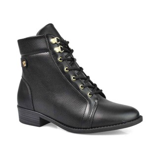 Bota Modare Coturno Salto Baixo Casual - Feminina - Preto em Oferta na Shopee
